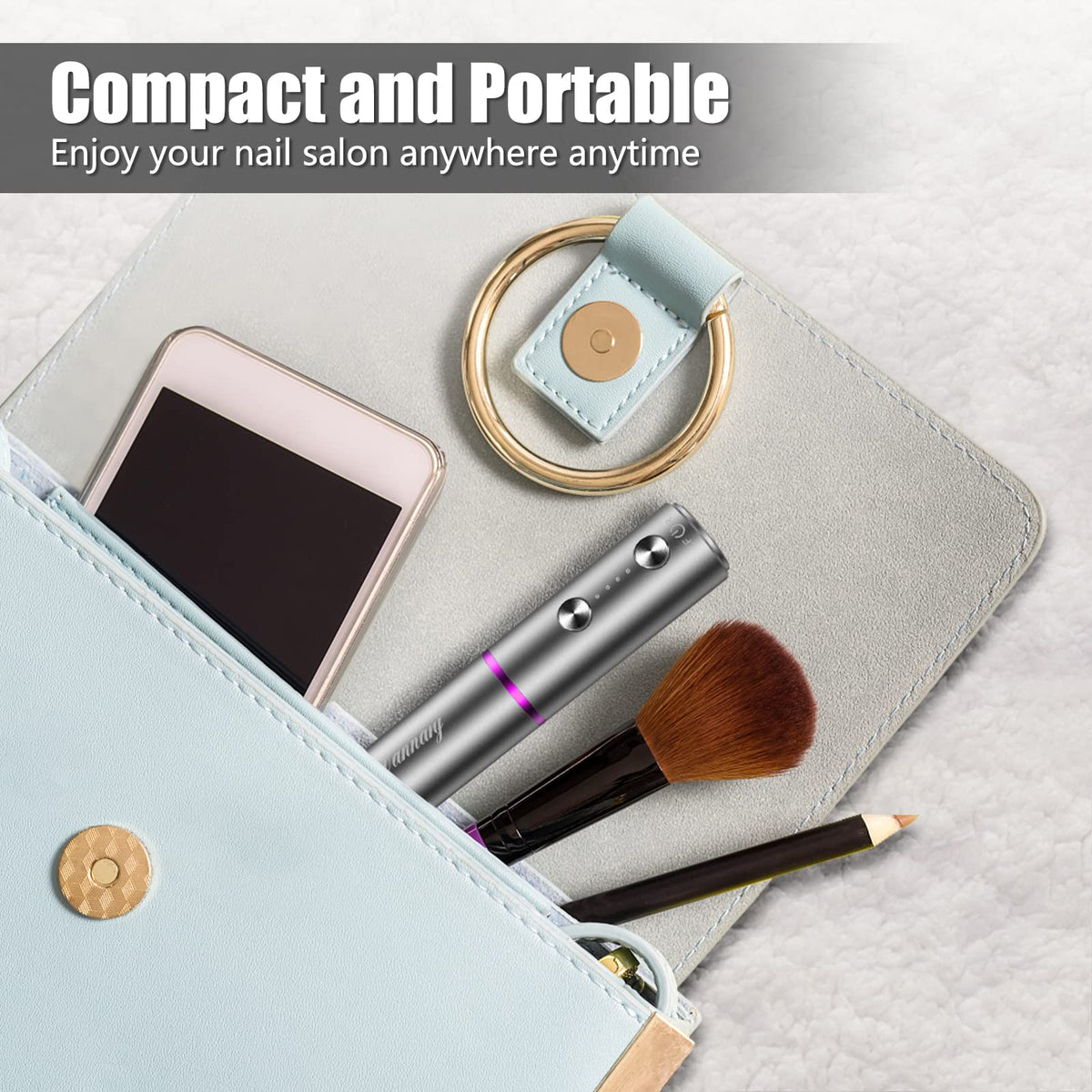 DANNARY compact portable design allows carry-and-use anywhere.
