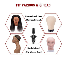 DANSEE Wig Stand Tripod extended height for versatile heads
