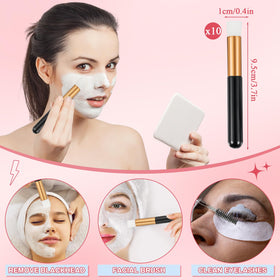 Dansib makeup remover pads for soft eyelash extension care