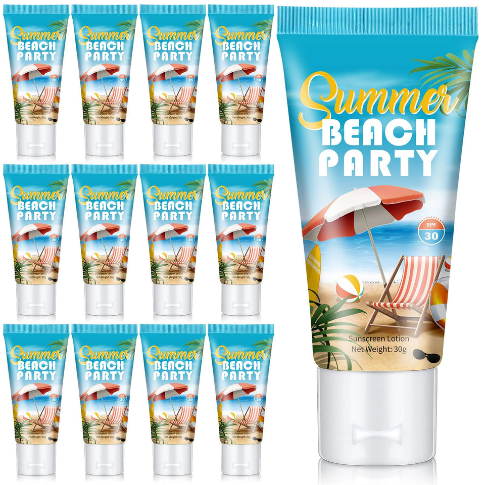 Dansib 12-tube travel sunscreen bulk ready for summer outings.
