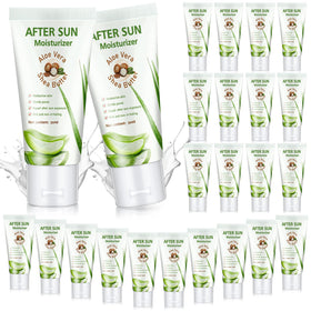 Dansib mini after sun lotion bottle, 1 oz, soothing hydration after sun exposure.