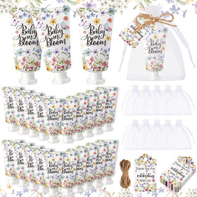 Dansib baby in bloom hand cream package, an elegant baby shower favor