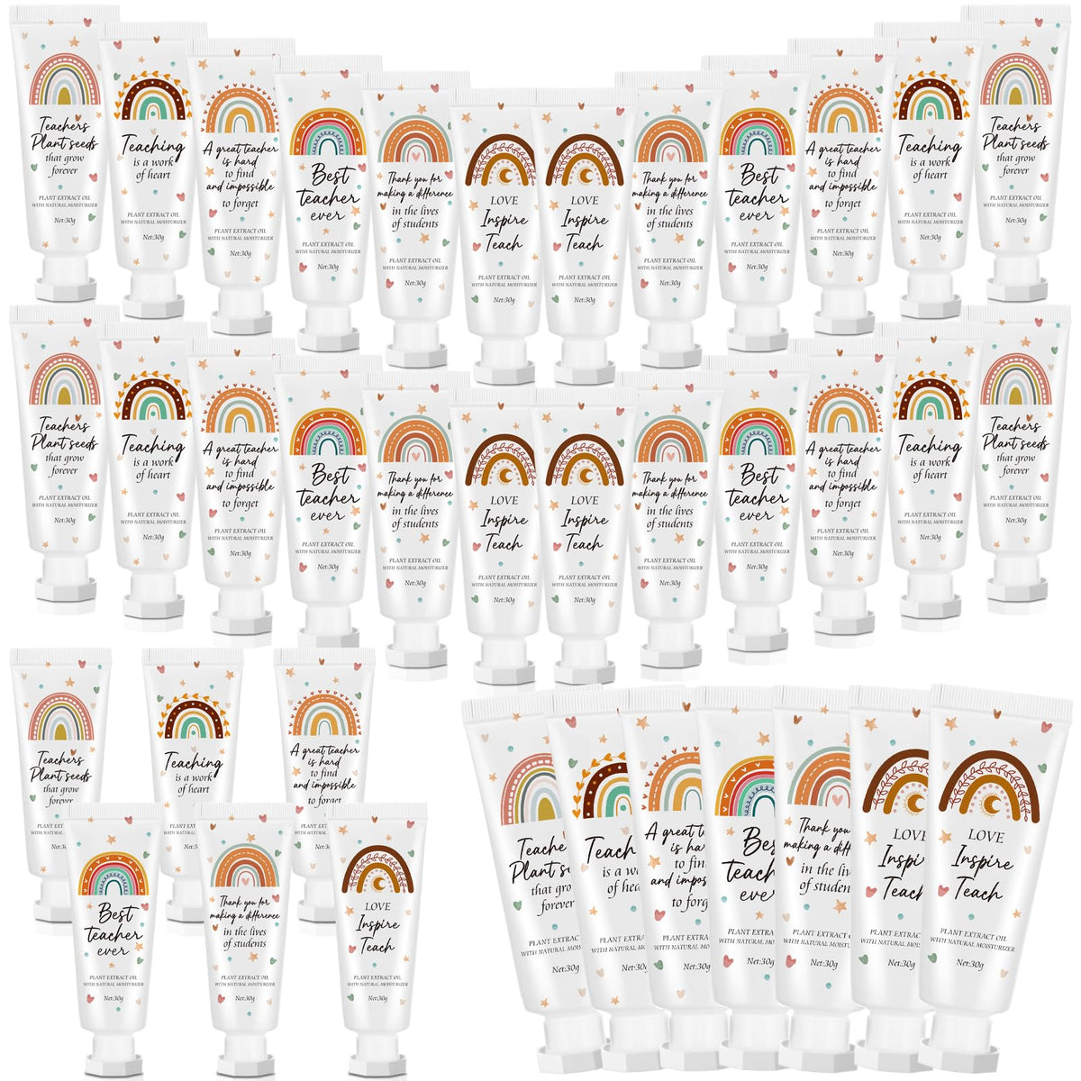 Dansib bulk teacher hand cream 24pcs, compact 1oz, ideal for easy gifting