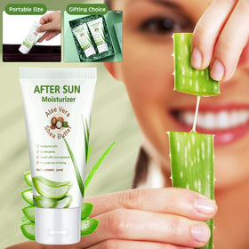 Dansib compact travel size after sun lotion for on-the-go care.