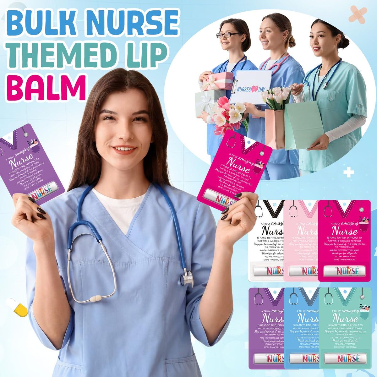 Dansib display-ready bulk set supports tidy nurse stations and breakrooms