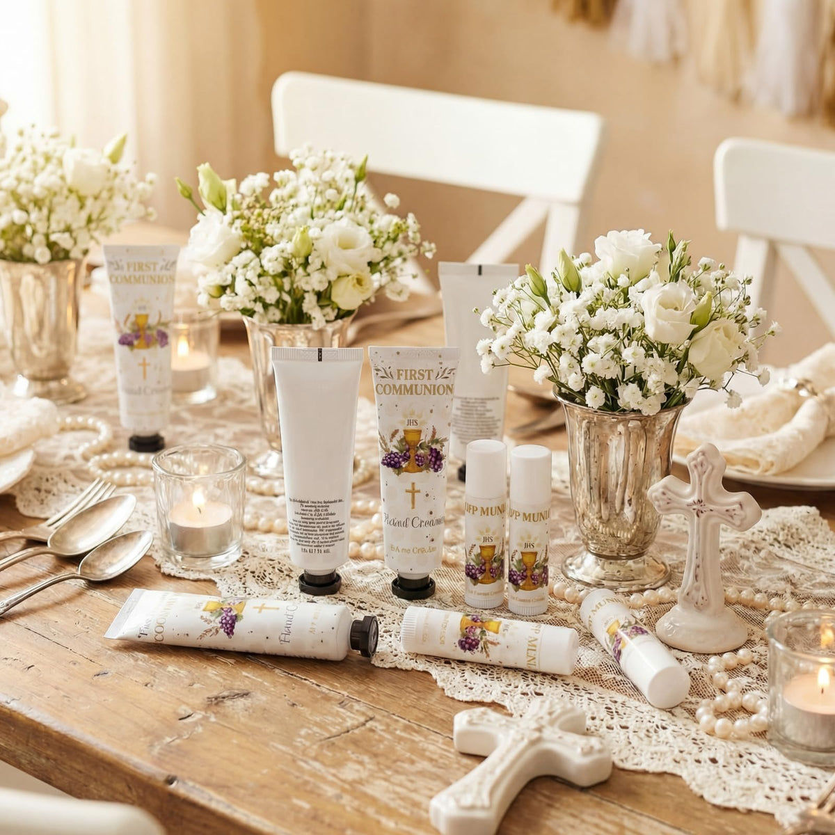Deluxe boxed packaging enhances gift presentation for celebrations.