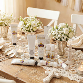 Deluxe boxed packaging enhances gift presentation for celebrations.