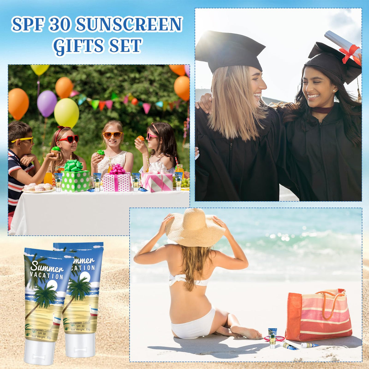 Dansib easy-apply sunscreen formula ideal before sun exposure.