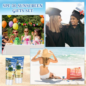 Dansib easy-apply sunscreen formula ideal before sun exposure.