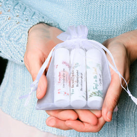 Dansib mint or honey scented lip balm for refreshing lip care.