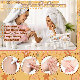 Dansib non-greasy hand cream, quick-absorbing formula for busy teachers