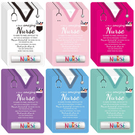 Dansib nurse-week gift box with 48 lip balms for staff appreciation