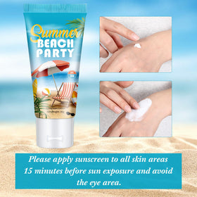 Dansib sunscreen application steps highlighting easy reapplication during outdoor events