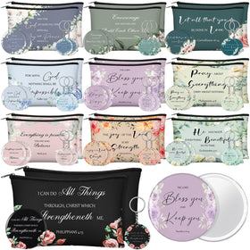 Dansydaisy Bible Verse Canvas Makeup Bags show bright verses for everyday organization.