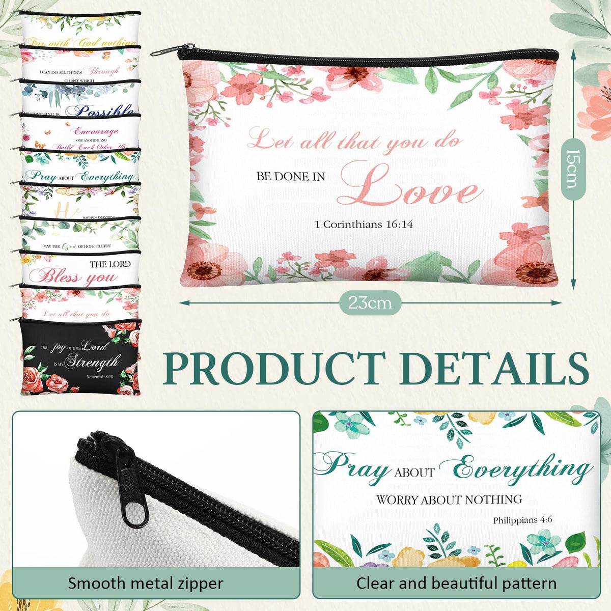 Dansydaisy inspirational Bible keychain keeps verses close wherever you go