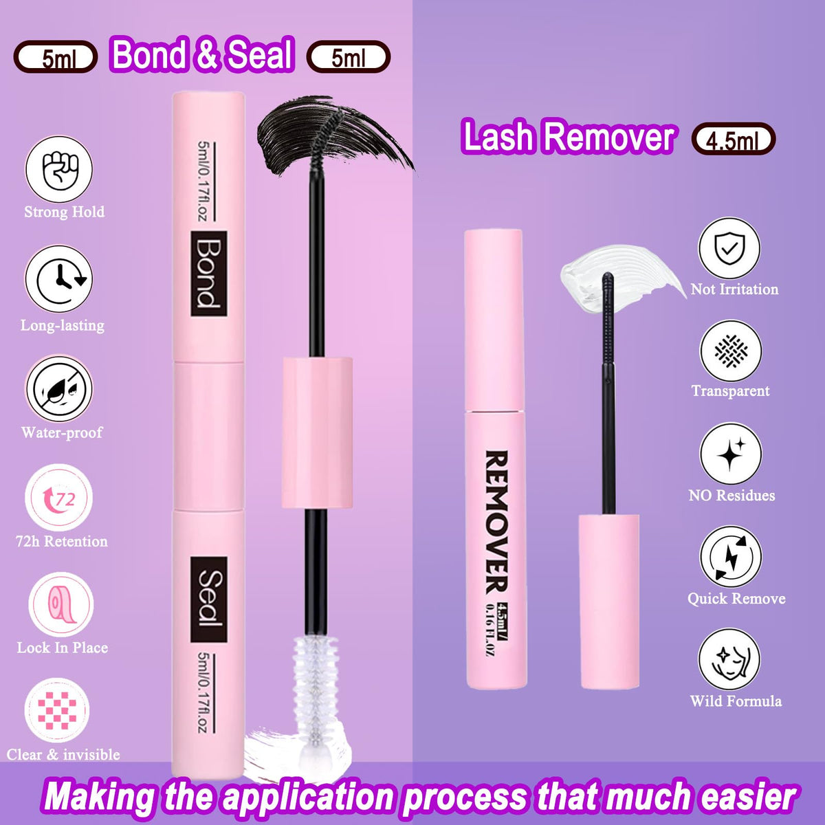 DAODER four-style lashes 9-16mm for versatile eye looks.
