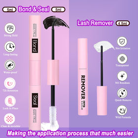 DAODER four-style lashes 9-16mm for versatile eye looks.