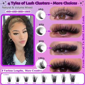 DAODER lash remover 5ml for fast, residue-free cleanup between sessions.