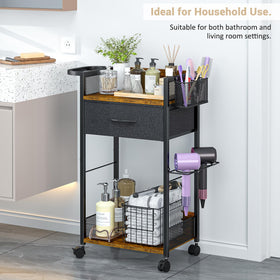 DAOUTIME basket storage supports versatile tool organization.