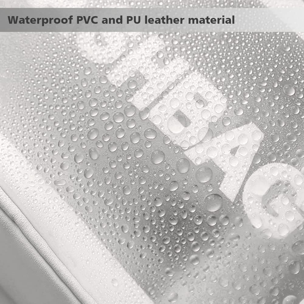 DAPOWER translucent matte surface provides privacy while letting you glimpse contents.