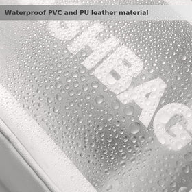 DAPOWER translucent matte surface provides privacy while letting you glimpse contents.