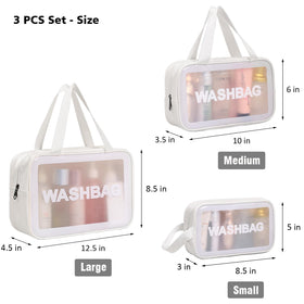 DAPOWER small cosmetic bag compact storage for travel touch-ups.