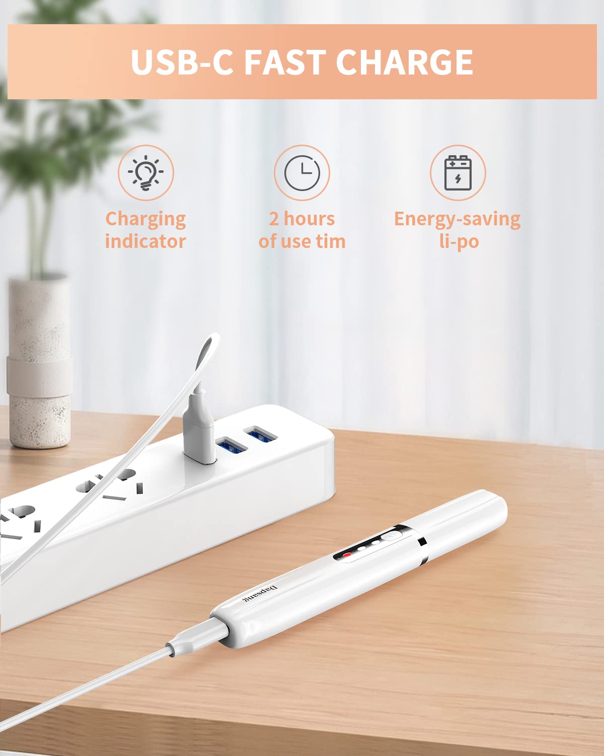 Dapsang Eyebrow Trimmer compact design fits in purse for travel.