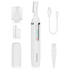 Dapsang Eyebrow Trimmer with LED light for precise grooming and visibility.