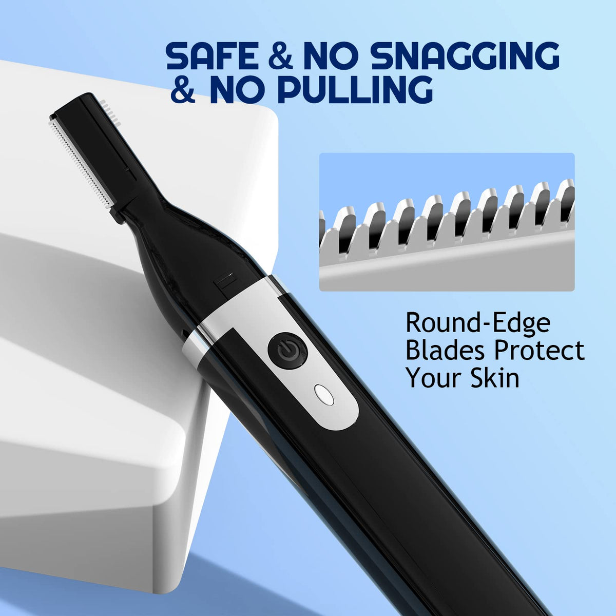Dapsang Eyebrow Trimmer washable blade for easy cleaning.