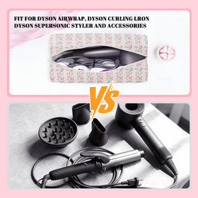 Dark Swan nylon travel case, lightweight and durable for on-the-go styling tools.