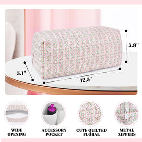 Dark Swan wide opening design for quick access to flat irons and dryers.
