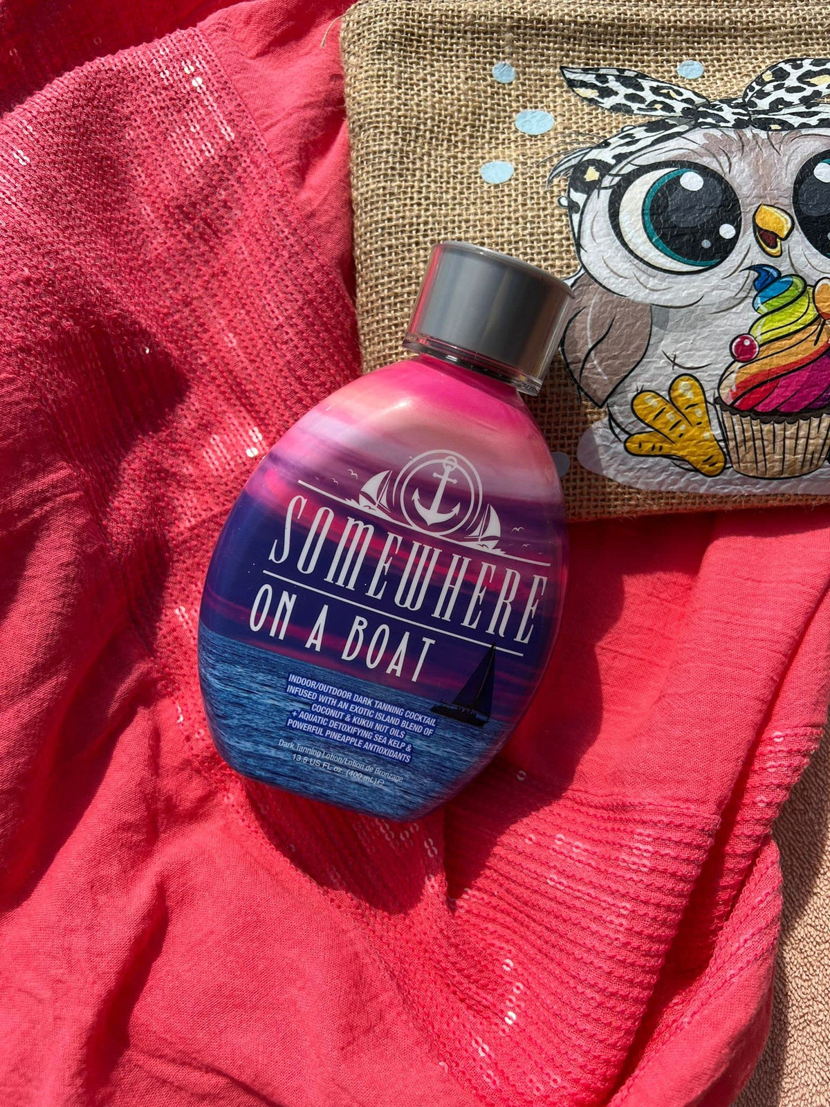 Dark Tans Exclusive lotion applied on skin demonstrating smooth, even coverage