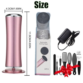 Darmave ergonomic handle provides comfortable grip during pedicure routines.