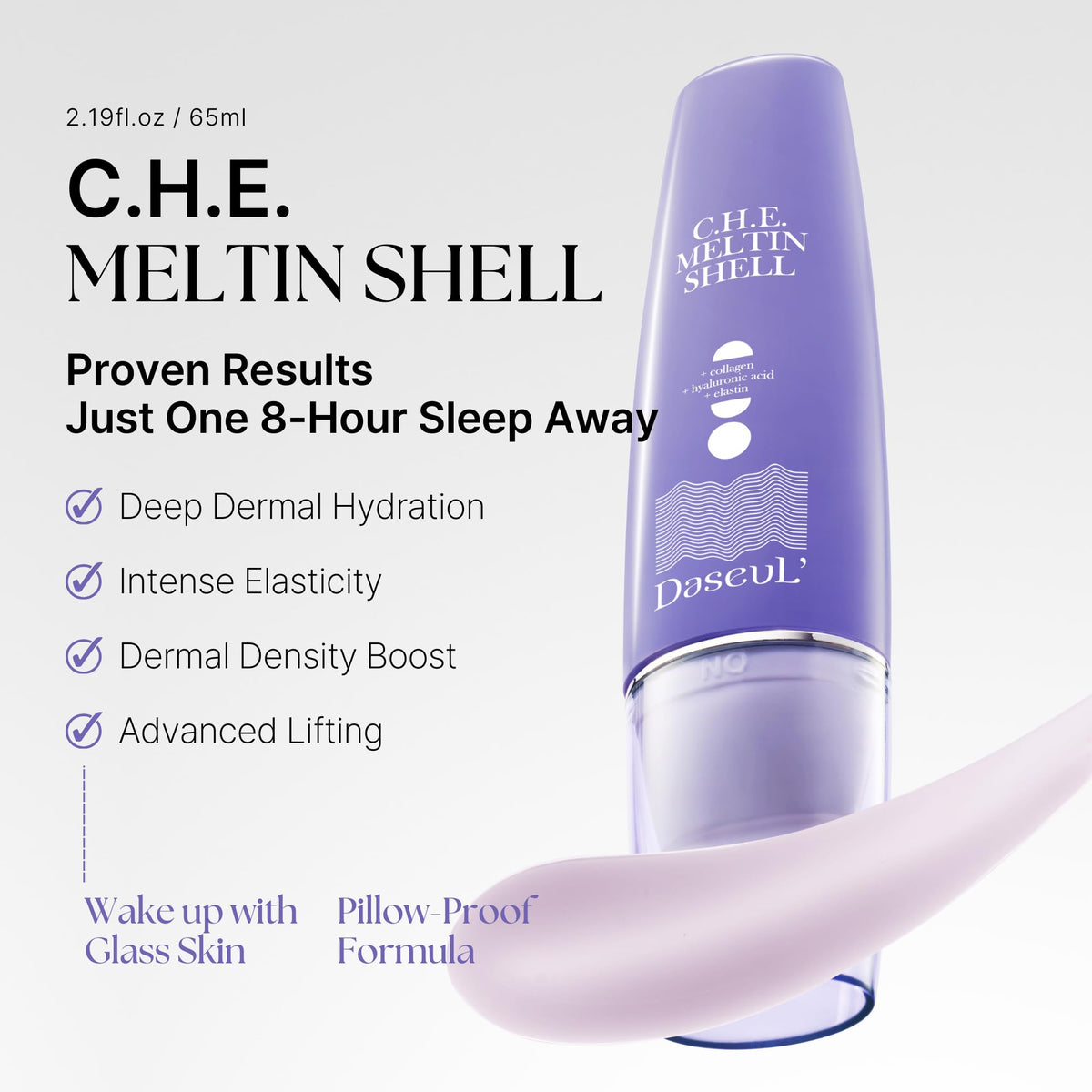 DaseuL’ C.H.E. Meltin Shell built-in brush enables mess-free application