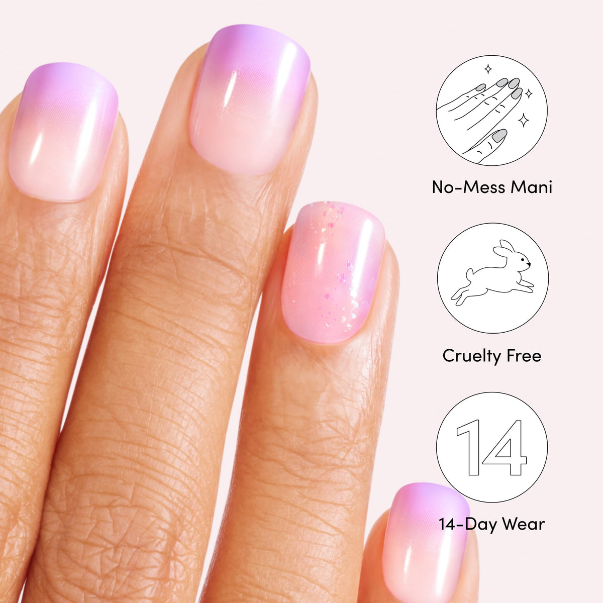Two kits shown with 30 nails and sizes for perfect fit.