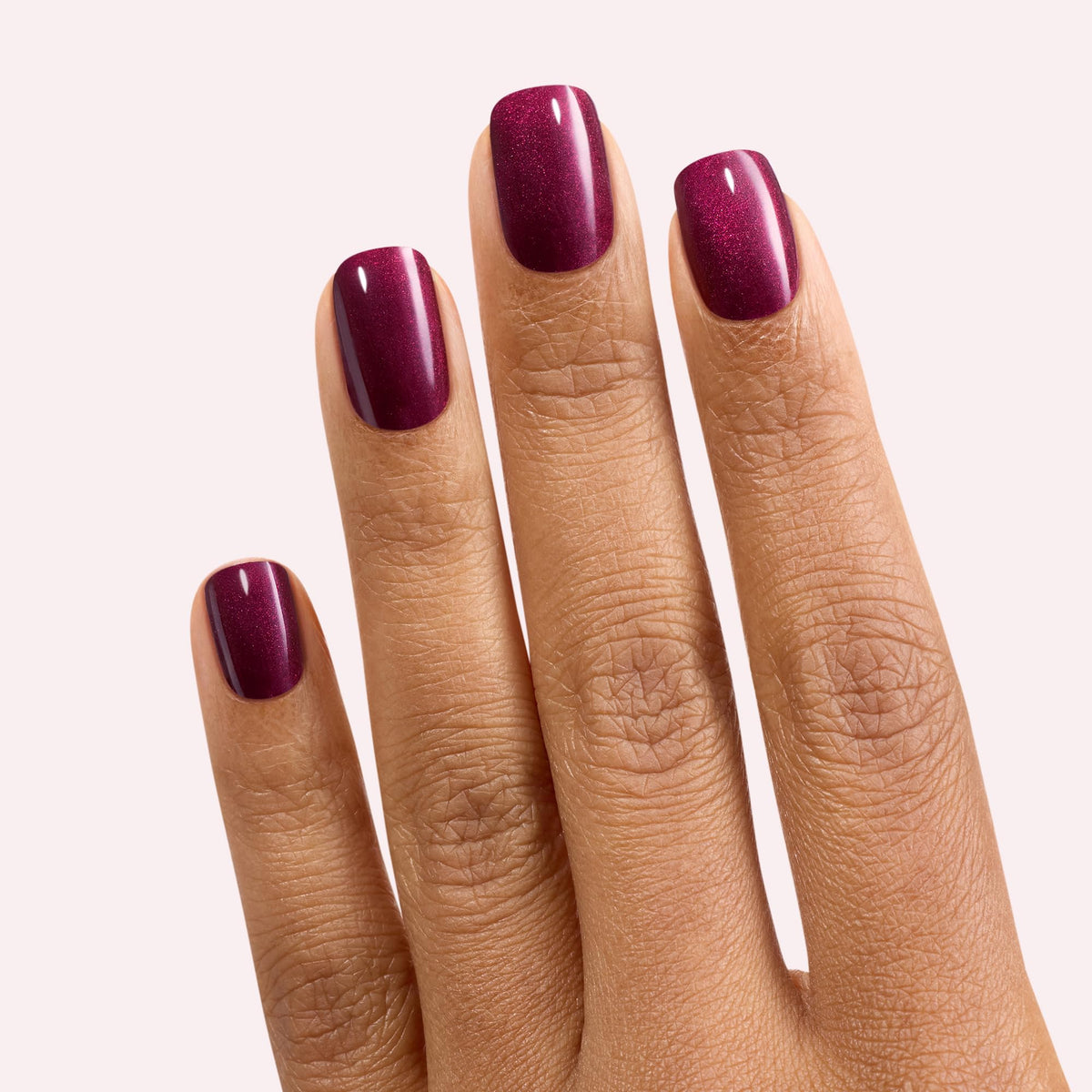 Dashing Diva Gloss Nail Strips Red Dahlia for a long-lasting red gel look.