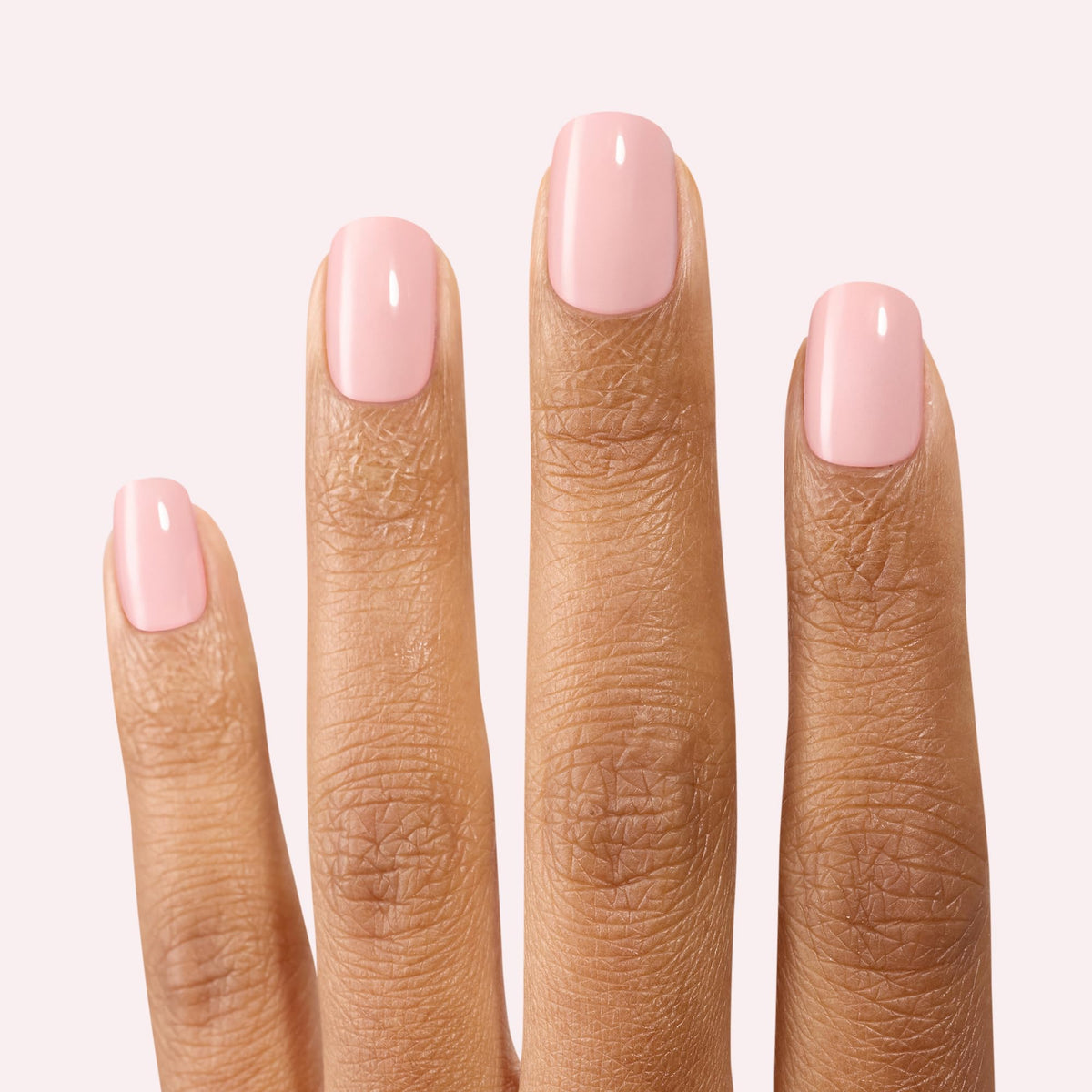 Dashing Diva Muse gloss strip applied on nail for quick color