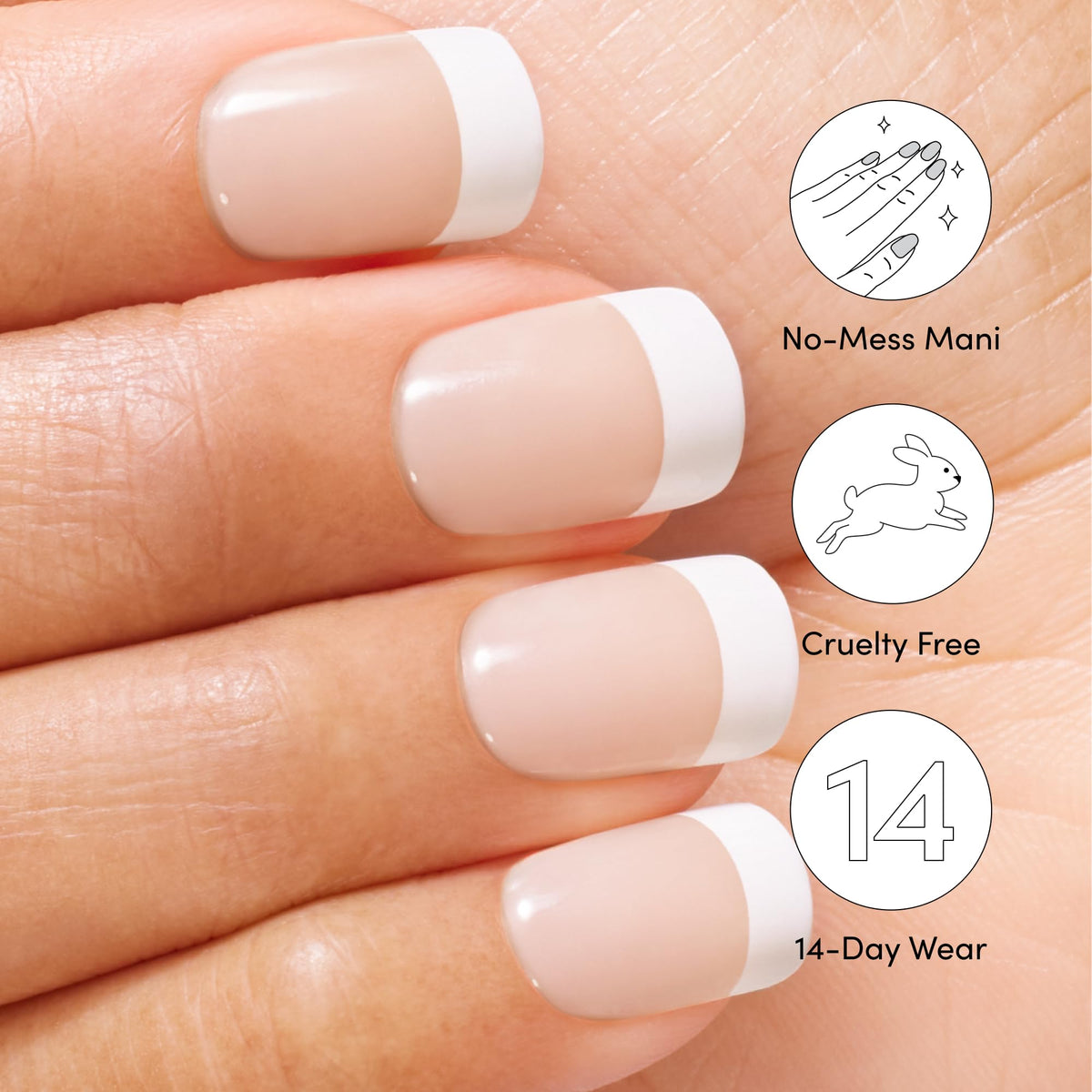 Dashing Diva Magic Press chip-resistant color on nails