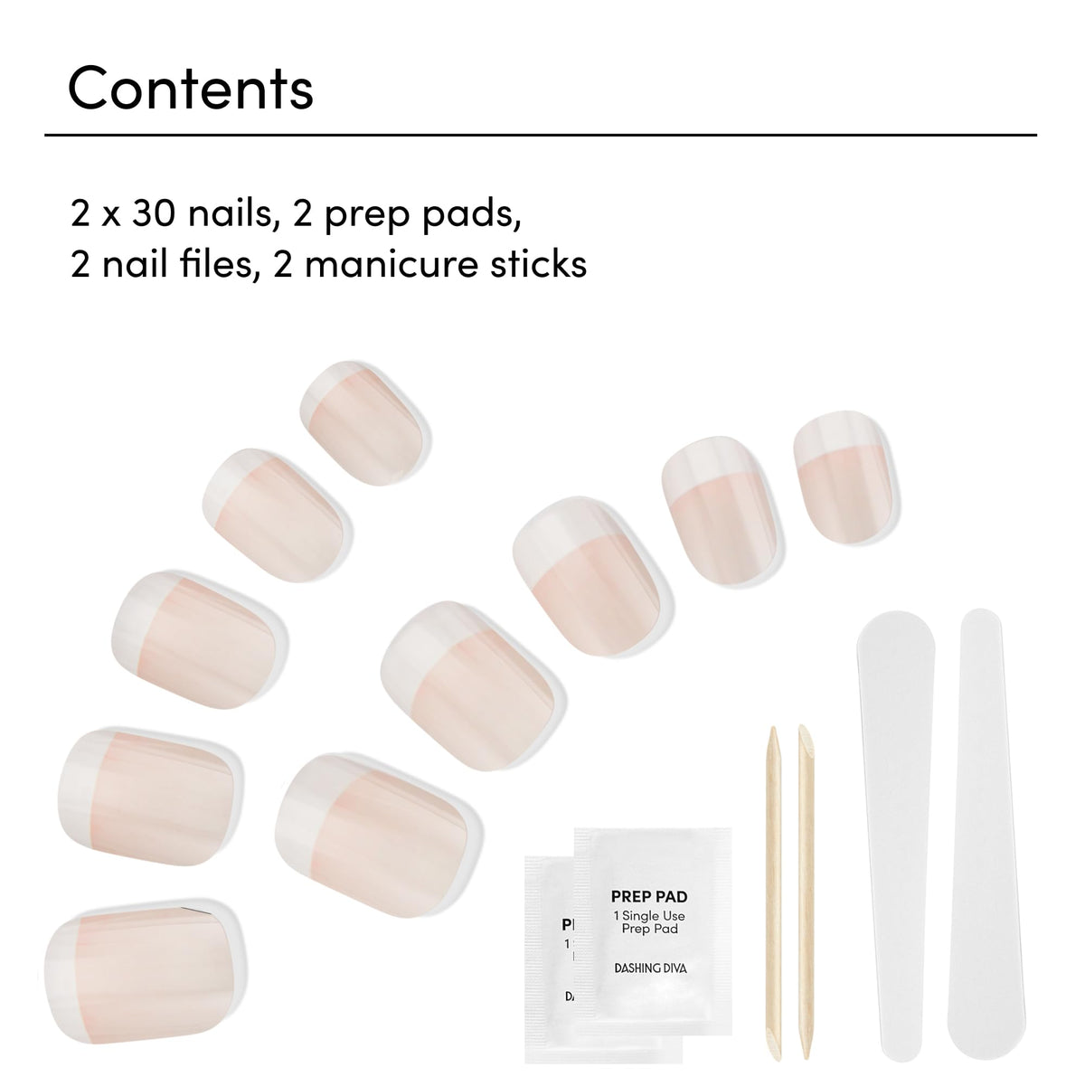 Dashing Diva Magic Press glossy gel finish nails with high shine