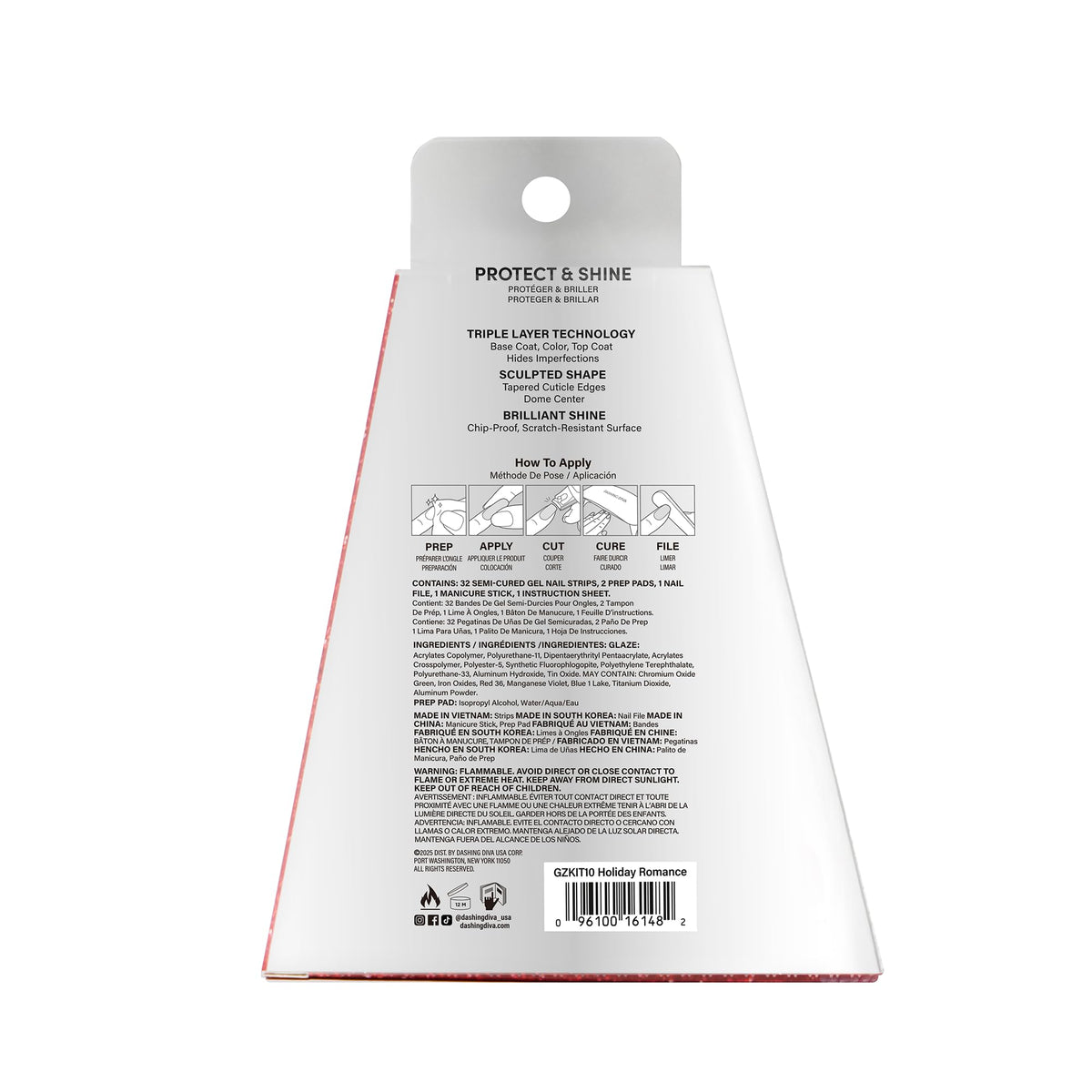 Dashing Diva prep pads and tools for clean nail prep