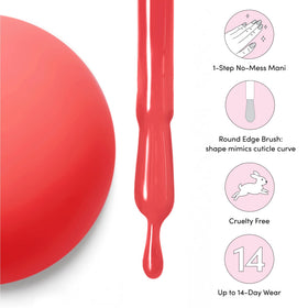 Dashing Diva One Gel Color Duo packaging emphasizes 3-in-1 formula