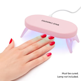 Dashing Diva Solo nail application demonstrating smooth one-step color.