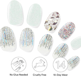 Dashing Diva prep pad and nail file included for prep