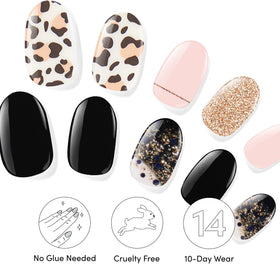 Dashing Diva prep pad and nail file included for prep