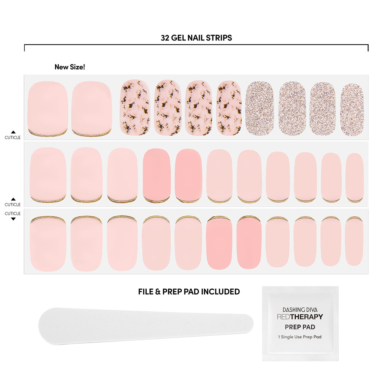 Dashing Diva UV-free formula enables quick, lamp-free nail styling.