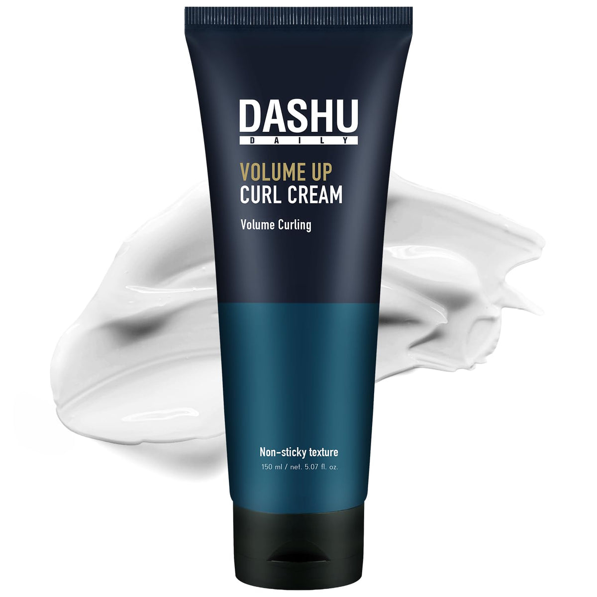DASHU Daily Volume Up bottle pour demonstrating easy application and hydration.