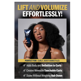 DASHU Daily Volume Up label closeup highlights vegan formula and key ingredients.