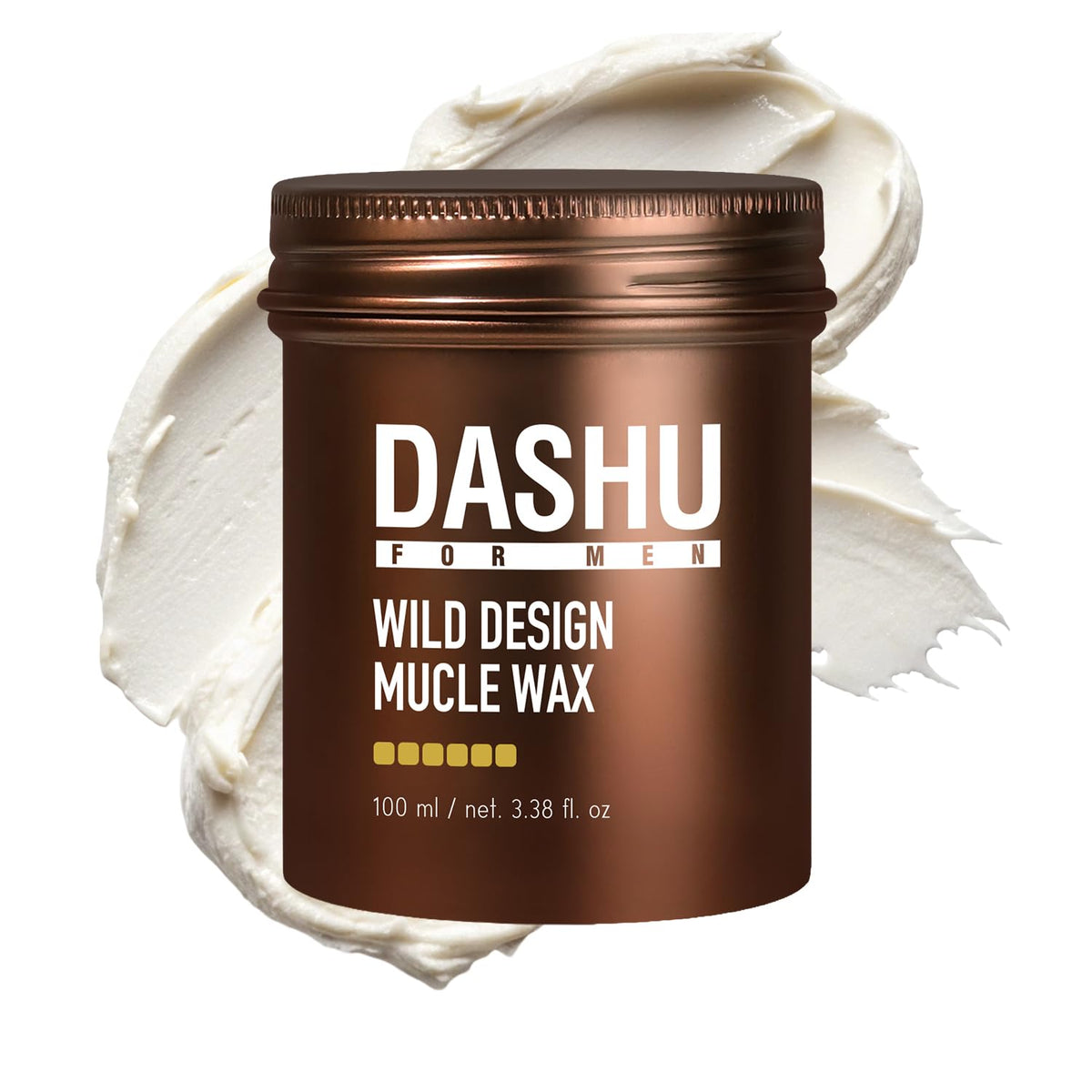 DASHU Wild Design Mucle Wax bottle highlighting strong hold