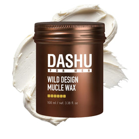 DASHU Wild Design Mucle Wax bottle highlighting strong hold