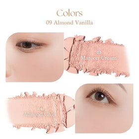 Dasique Blending Mood Cheek 09 Almond Vanilla close-up texture reveals silky finish